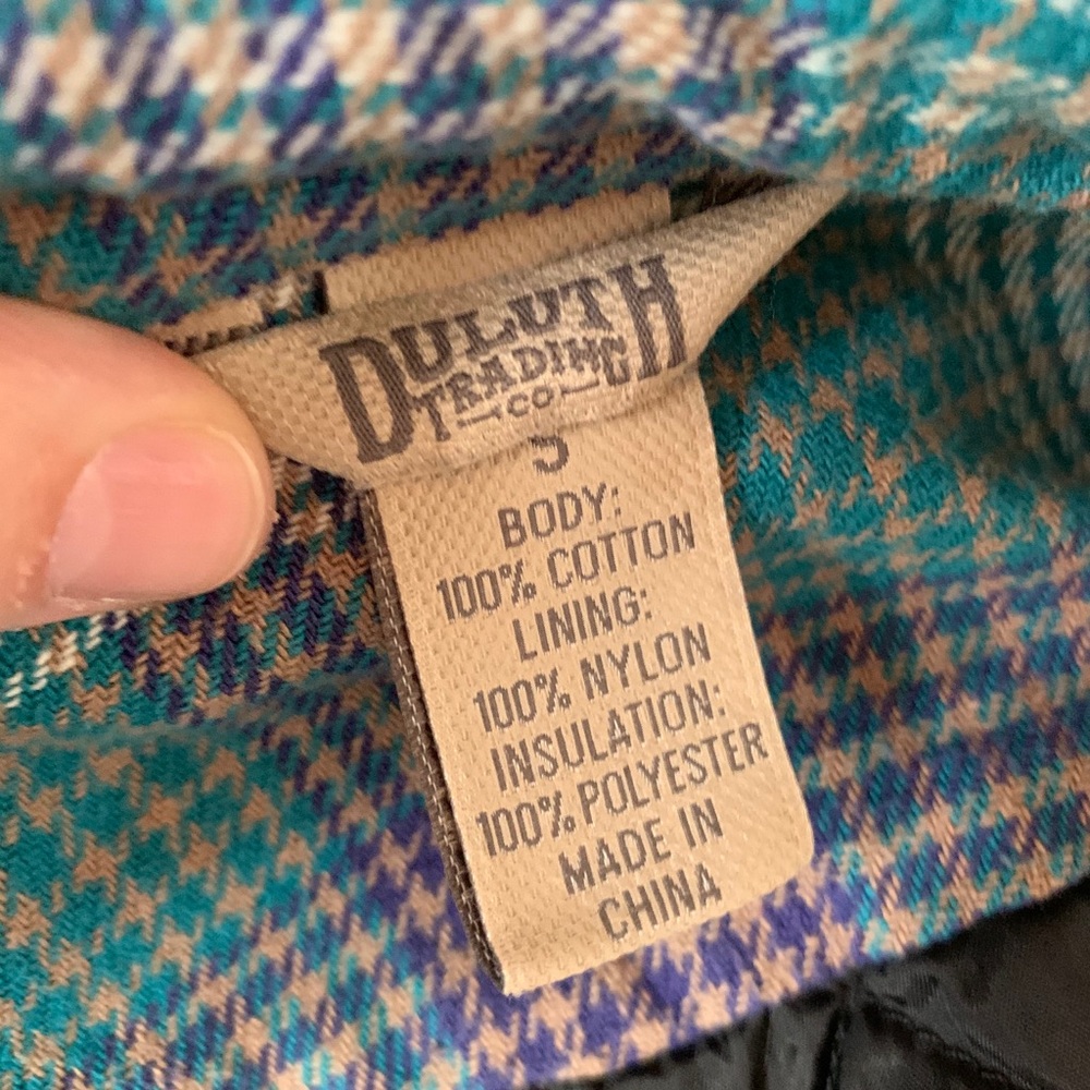 Women's Lined Flannel Shirt Jacket